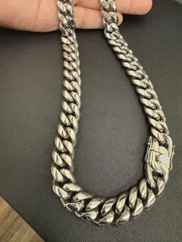 묵직한 키헤이 목걸이 체인 목걸이 60cm