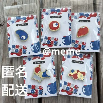 오사카 만박 미야쿠미야쿠 코미야쿠 코미야크 핀 배지 5개 세트