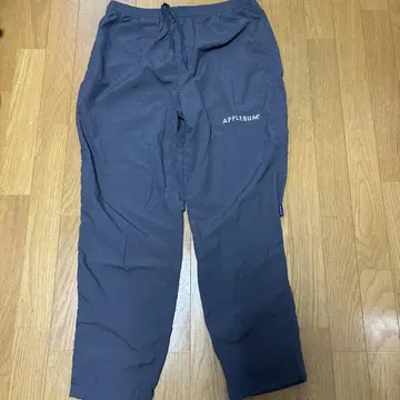 APPLEBUM 그레이 나일론 팬츠