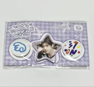 NCTWISH ONE SUMMER WISH 시온 캔뱃지