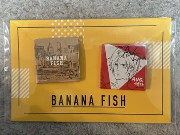 BANANA FISH birthday 벌스데이 캔뱃지 아쉬