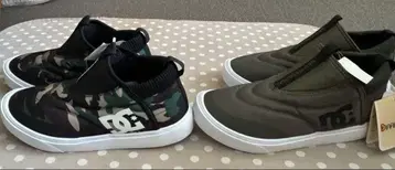 새상품 미사용 DC 스니커즈 슬립온 2켤레 세트 26cm
