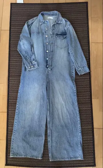ZARA 데님 TRF 점프수트