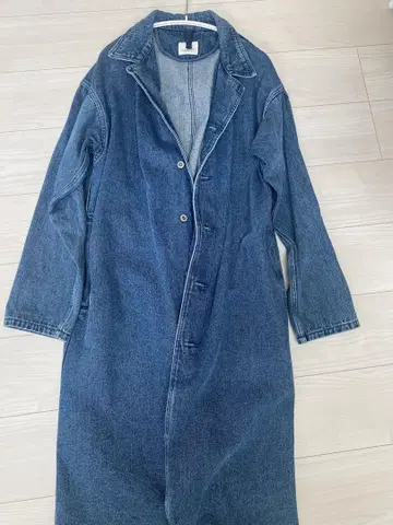 JUNRED 롱 데님 자켓