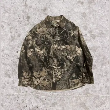 90s cabra usa제 real tree cotton shirt