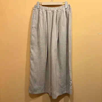 린넨 100% D.M.G 도밍고 린넨 캔버스 가우초 베이지 M