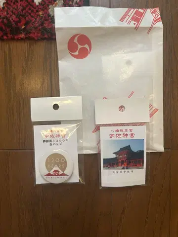 우사 신궁 캔뱃지와 마그넷
