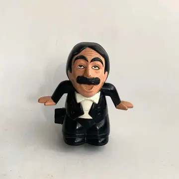 작동품 시무라 켄 히게 댄스 태엽식 드리프터즈 인형 반다이