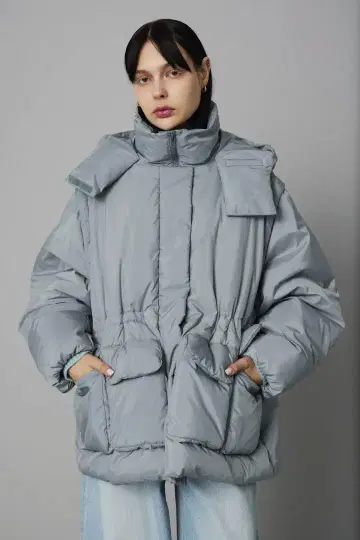 HeRIN.CYE 포켓 다운 재킷
