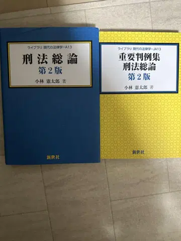 중요 판례집 형법총론 형법총론 제2판