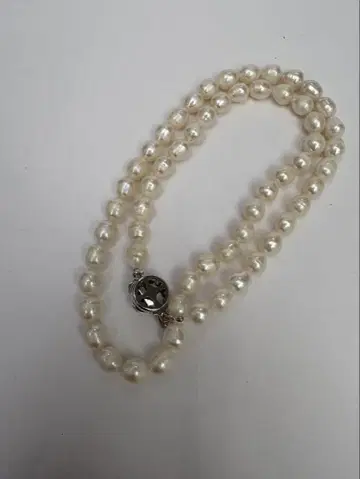 천연 진주 바로크 진주 5~7mm 진주 초커 목걸이 정품