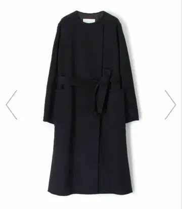 새상품 투모로우랜드 Ballsay 프리미엄 울 리버 노카라 코트