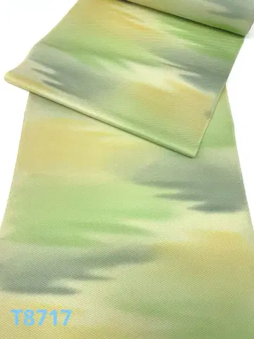 코몬 문양 카스미보카시 순수 실크 옷감