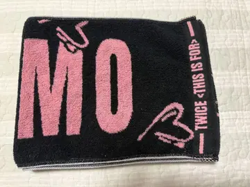 TWICE THIS IS FOR 머플러 타월 MOMO 핑크