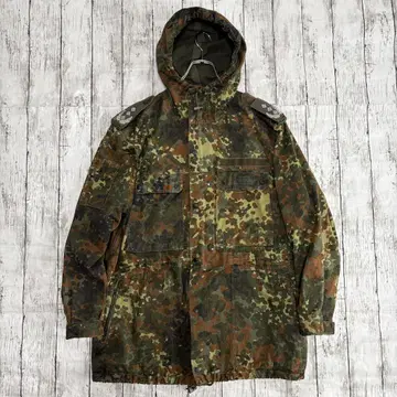 90s 독일군 플렉터 카모 필드 후드티