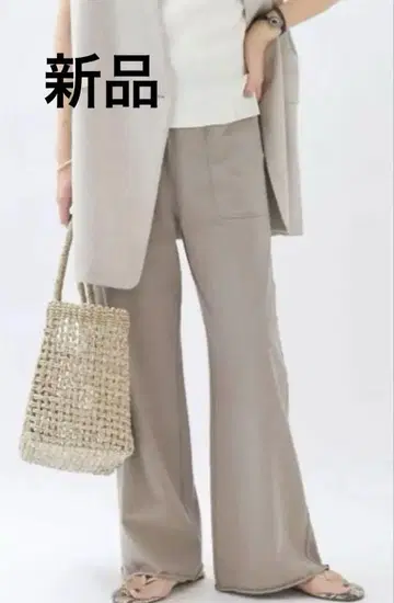 plage 새상품 twist jersey pants 스웨트 팬츠 플라주