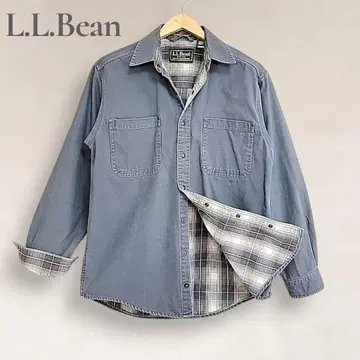 90s L.L.Bean 자켓 셔츠 자켓 체크 안감