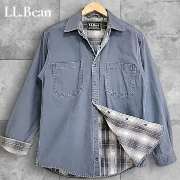 90s L.L.Bean 자켓 셔츠 자켓 체크 안감