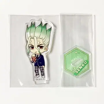 Dr.STONE 이시가미 센쿠 마네키네코 트레이딩 미니 아크릴 스탠드