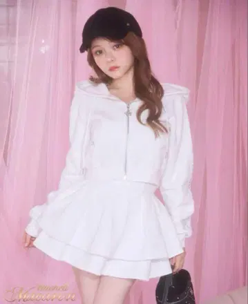미셸 마카롱 프릴 스커트 셋업 [ 스커트만 ]
