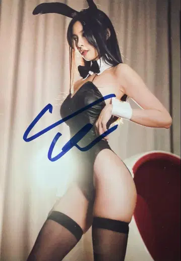 아귀담 캐슬린 리 친필 사인 사진 리원령 gs7
