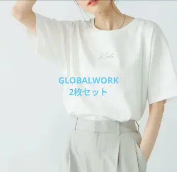 GLOBALWORK T셔츠 2개 세트