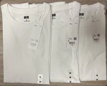 UNIQLO 크루넥 T셔츠 새상품 3개 세트