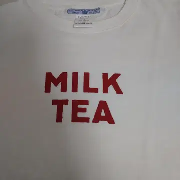MILK TEA 프린트 T셔츠 M 사이즈