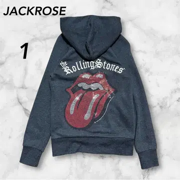 JACKROSE 더 롤링 스톤즈 후드티 사이즈 1 블랙 단종 레어