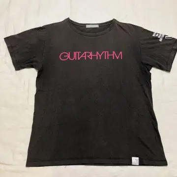 호테이 토모야스 GUITARHYTHM V 투어 티셔츠 블랙