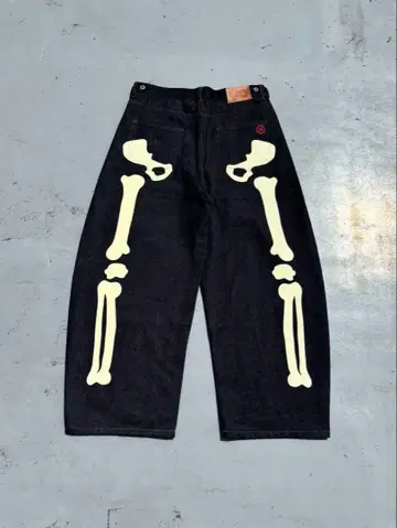 9090 새상품 Bone Rigid Denim Pants