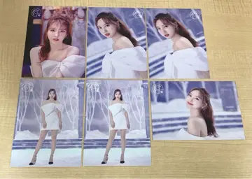 TWICE 나연 Doughnut 랜덤 포토카드 4종 6매 묶음 판매