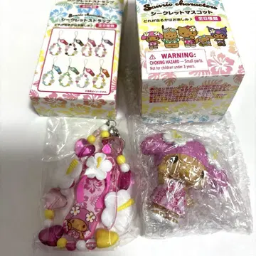 산리오와 코나츠 바케이션 시크릿 스트랩 마스코트 마이멜로디