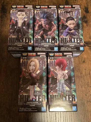 HUNTER x HUNTER 월드 컬렉터블 피규어 환영여단 전 5종