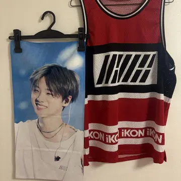 iKON 농구 탱크와 슬로건 세트 기타 랜덤 덤 포함