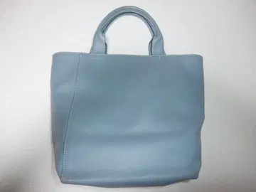 스카이블루 토트백 스트라이프 내부