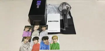 ENHYPEN 공식 응원봉 ver 1 트레이딩 카드 포함