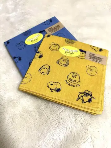 스누피 손수건 반다나 2장 세트