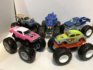 1 핫휠 몬스터 트랙 인기 차종 실차계 5대 세트 모음