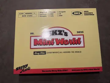 Stray Kids 시그 2023 미개봉 SKZ's Mini World
