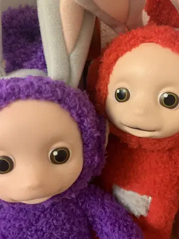 텔레토비즈 토끼 봉제 인형 세트