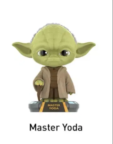 POP MART STAR WARS 보블헤드 마스터 요다