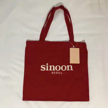 sinoon 시누운 토트백 빨간색