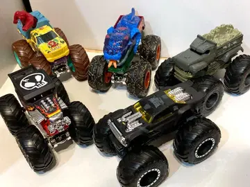2 핫휠 몬스터 트럭 5대 세트 모음 미스터리 카 가상 자동차 계열 메인