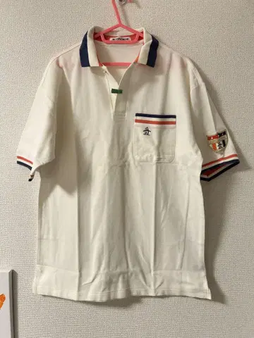 [MUNSINGWEAR] 먼싱웨어 피케 셔츠 화이트 클리닝 완료