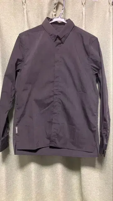 MAMMUT 다크 그레이 세온 롱 슬리브 셔츠 L