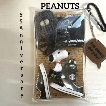 가챠 파우치 PEANUTS 55Anniversary