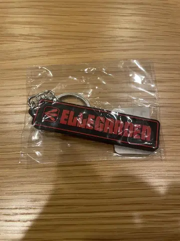 ELLEGARDEN 키링 블랙 x 빨간색