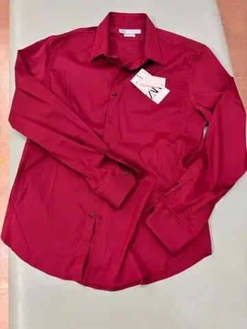 ZARA 자라 남성용 미사용 택 포함 스트레치 셔츠 XXL 빅 사이즈