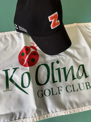 PGA TOUR 새상품 ZOZO 캡 코올리나 핑 플래그
